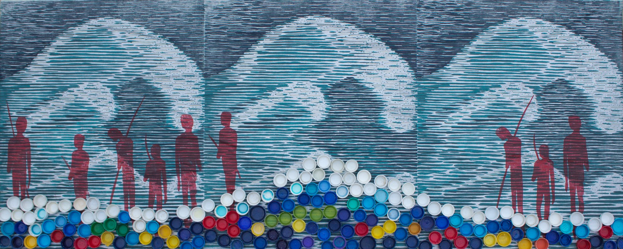 ABA 100 m Khukkhak Beach, Assamblage 2006-2015, Mechthild Hartmann-Schäfers